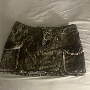 Urban Outfitters Camouflage Mini Skirt